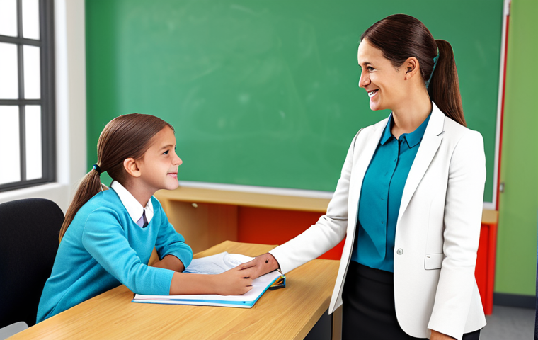 School Social Worker Meeting**

"A dedicated social worker in a bright, modern school office, fully clothed in professional attire, meeting with a young student and his mother. The scene depicts a collaborative discussion, focusing on the student's well-being and academic support. Safe for work, appropriate content, family-friendly environment, perfect anatomy, natural proportions, showcasing empathy and understanding, high-quality illustration."

**