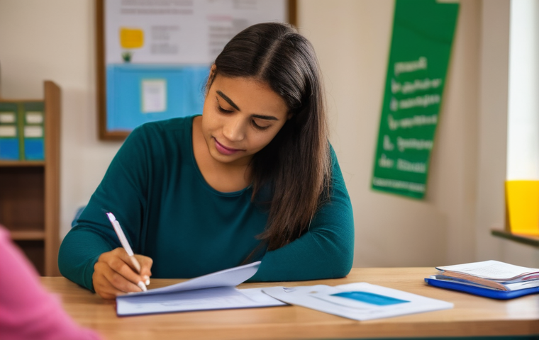 학교사회복지사 사례 연구 모음 - **Image Prompt: School Social Worker Addressing Absenteeism through Home Visit**
"A compassionat... 학교사회복지사 사례 연구 모음 - **Image Prompt: School Social Worker Addressing Absenteeism through Home Visit**
"A compassionat...