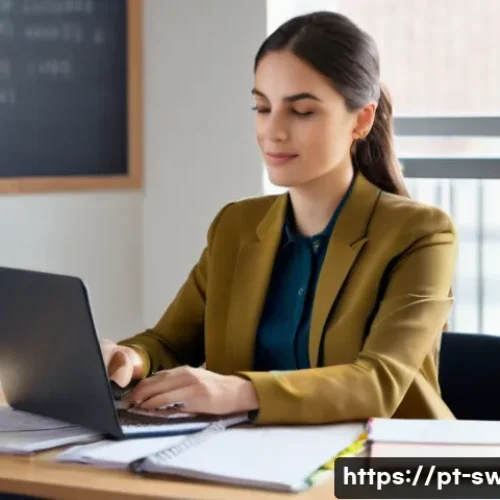 학교사회복지사의 일과 균형 찾기 - **Prompt 1: Organized Professional amidst Demands**
    "A female school social worker in her early ...
